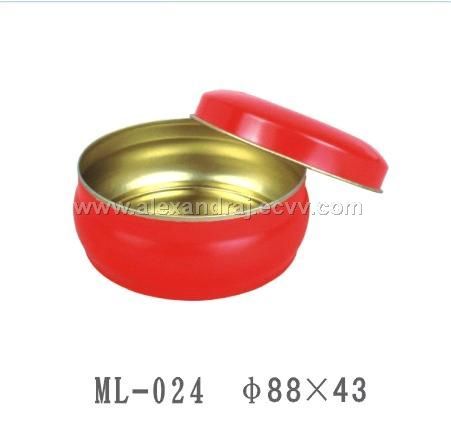 tin box, tin container, gift box,  candle box, candle holder, CD box