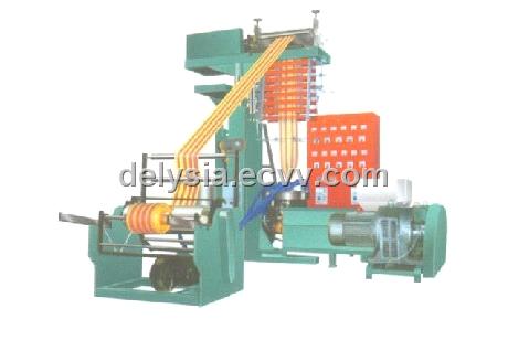 Two-Color Striped Film Blowing Machine