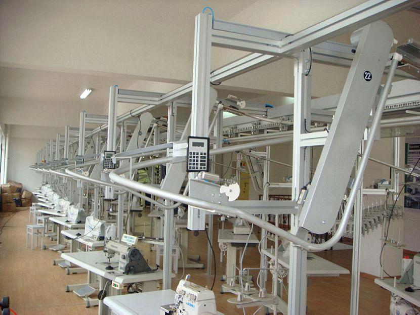 Конвейер для одежды. Universal Sheet Metal Automatic Manufacturing System FMS-1 Kaifeng. Ролик для люльки пошивочного конвейера фото. Unit Production System перевод. Unit production