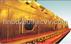 Super-large and High-power industrial microwave drying specialized production line for refractory ma
