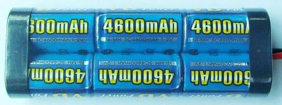7.2v Nimh Battery (VB-7.2V-4600mAhP)