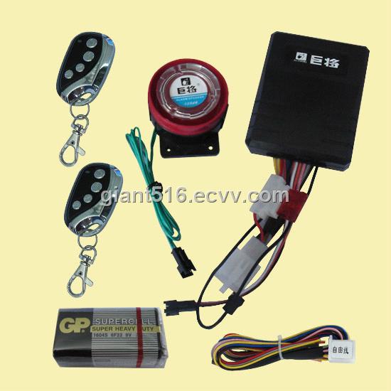 Anti-wired Cut Motorcycle Alarm System
