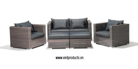 All Weather Wicker Sofa Set (05140)