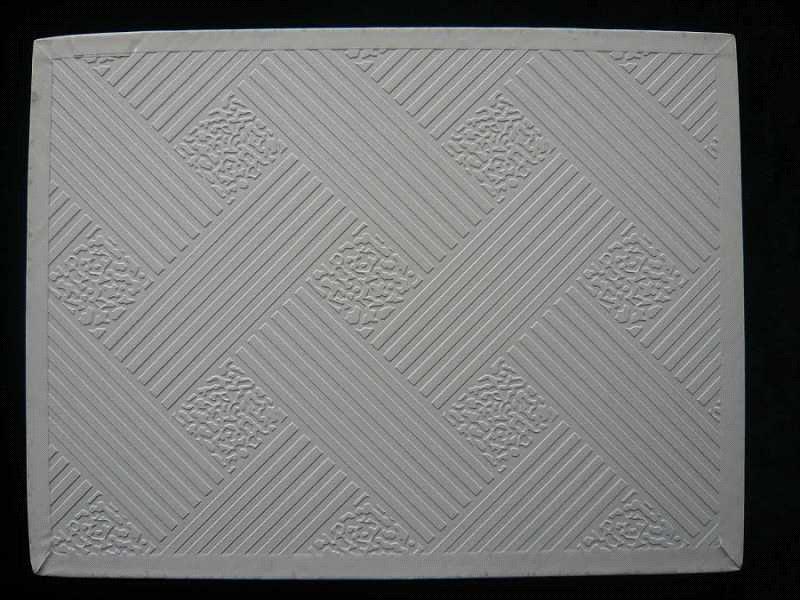 Pvc Laminated Gypsum Ceiling Tile From China Manufacturer