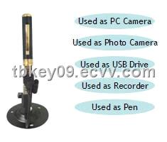 Portable HD Pen DVR Recorder with Base built-in 4GB