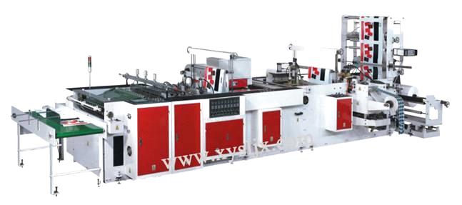 Fully Automatic Plastic Hand Bag Making Machine (One Machine Four Functions)