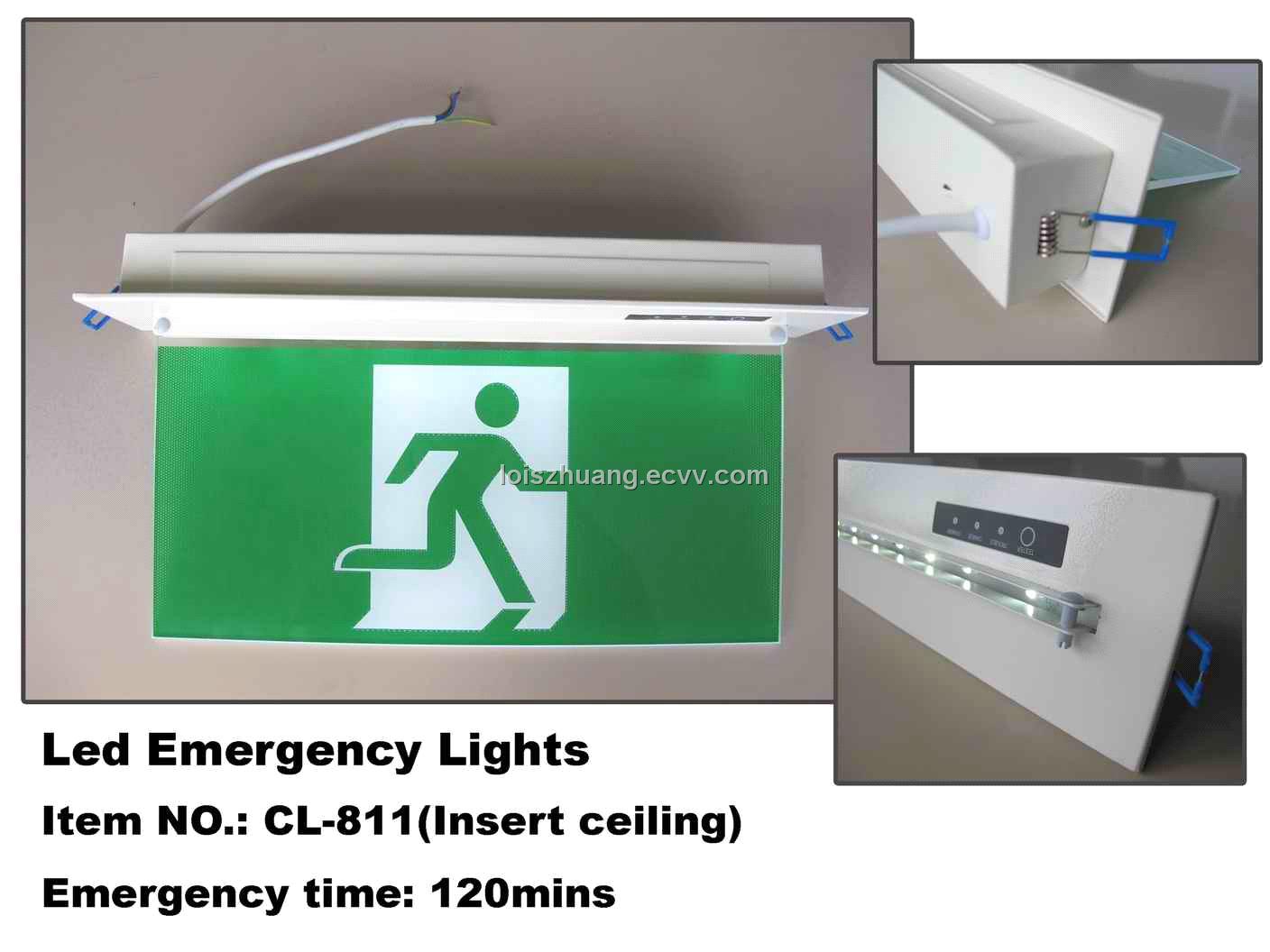 Contracted Style Emergency Exit Light (CL811 LED) from China