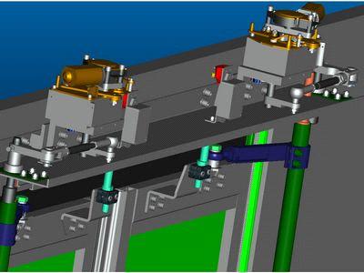 electric door mechanism