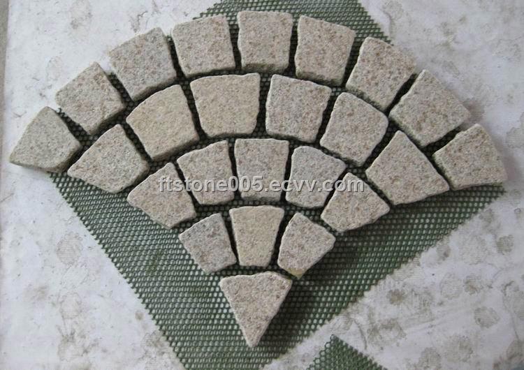 Paving stones on mesh with G682