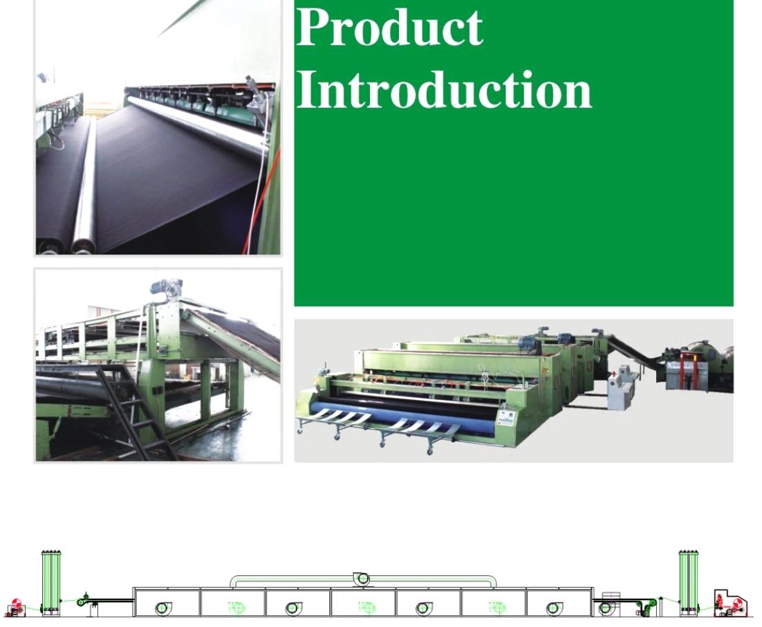 geotextiles production line