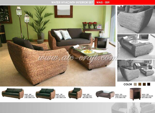 Water Hyacinth Furniture from Vietnam Manufacturer 