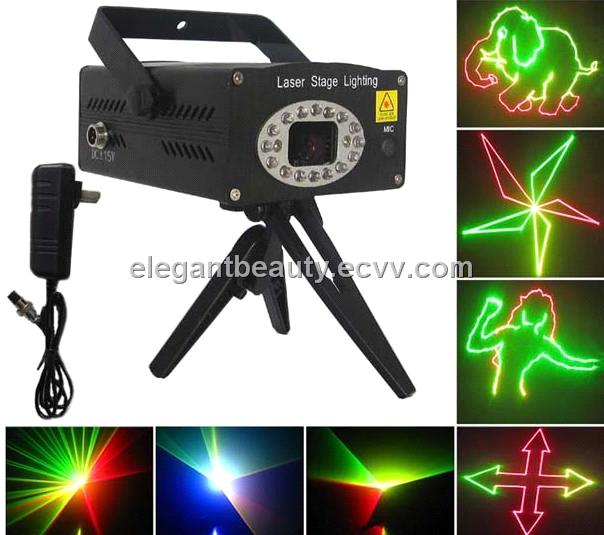 7 Colours Animate Mini Stage Laser Lighting