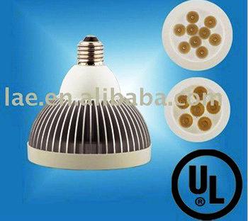 Dimmable LED light Par 30 light UL 8W adjustable