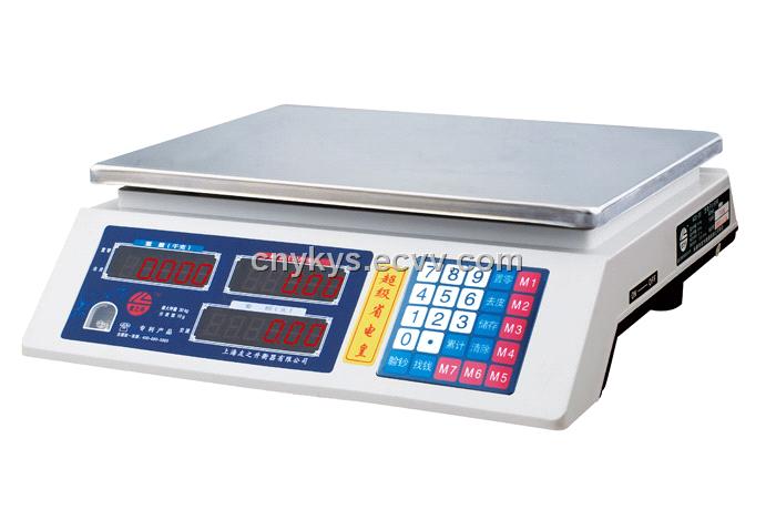 Electronic price counting scale