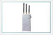 Portable Cellular Phone Jammer/GPS L1:L2/WIFI 2.4GHz 2.7Watt (PCB-1020)