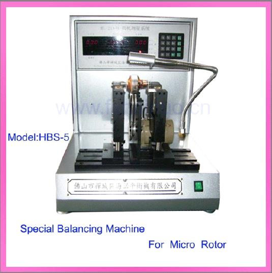 Special Balancing Machine for Micro Motor Rotor