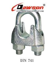 wire rope clips, wire rope clamps, Din 1142,Din741,drop forged, malleable