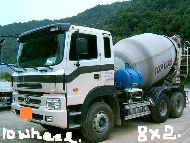 used concrete mixer truck