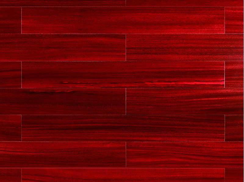 Veneer Hdf Floor Wood Board Sj9286, Red Laminate Flooring