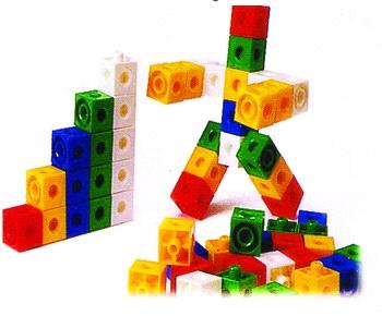 Linking Cubes Block