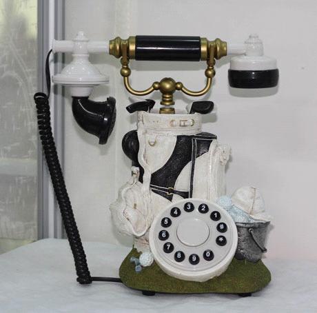 golf-shaped telephone,novelty telephone,creative gifts,novelty electronics,creative electronic