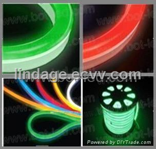 led flex neon with color jacket, LED Multicolor Neon Flex