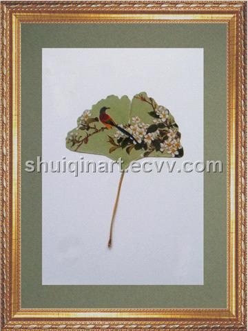 Painting on Leaves (AN-005)