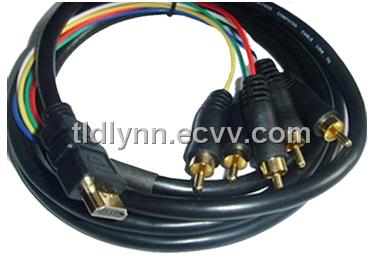 RCA Cable/Handy HDMI To Component Video Cable/AV Cable/Audio Cable