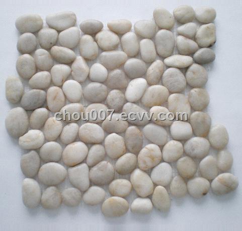 White Pebble Stone Mosaic Tile Purchasing Souring Agent Ecvv White Pebble Stone Mosaic Tile