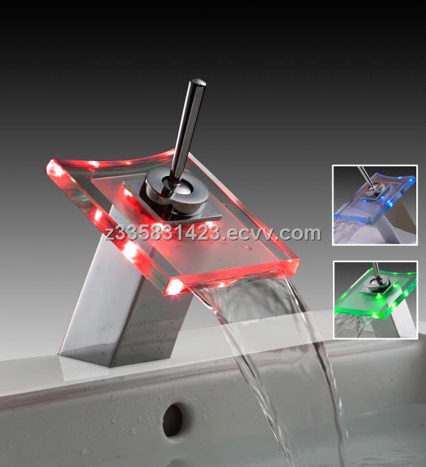 LED Waterfall Faucets