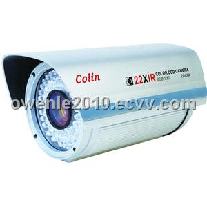 Long Distance CCTV CCD IR White Light Security Zoom Camera