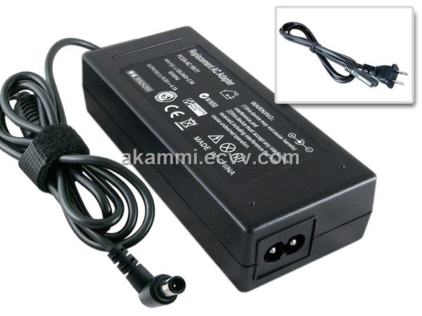 AC Power Adapter for Sony Viao Laptop (PCGA-AC19V3)