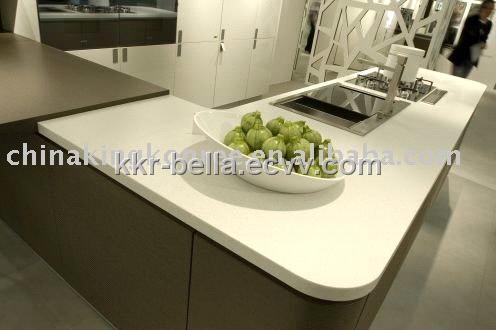 Solid Surface Countertop Artificial Stone Vanity Top From China