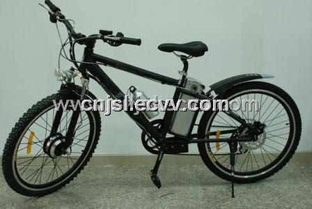 Mountain Bicycle with Front Motor