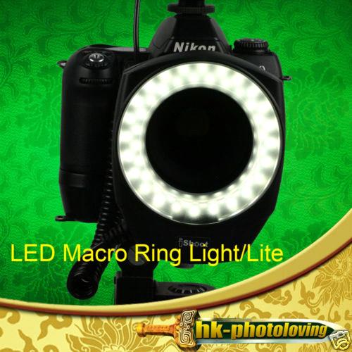 iShoot 48 LED Ring Light Non-Flash with Adapter Rings