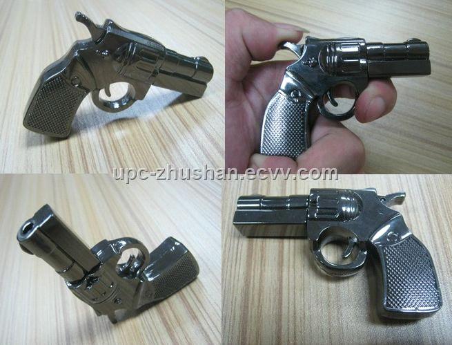 Custom Hand-Gun shaped USB Flash Memory