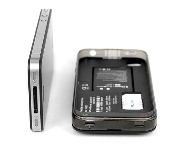 Good Quality Dual Sim Power Case For Iphone 4 From China