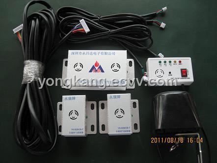LPG&CNG Car Gas Alarm with two detector and one manipulator