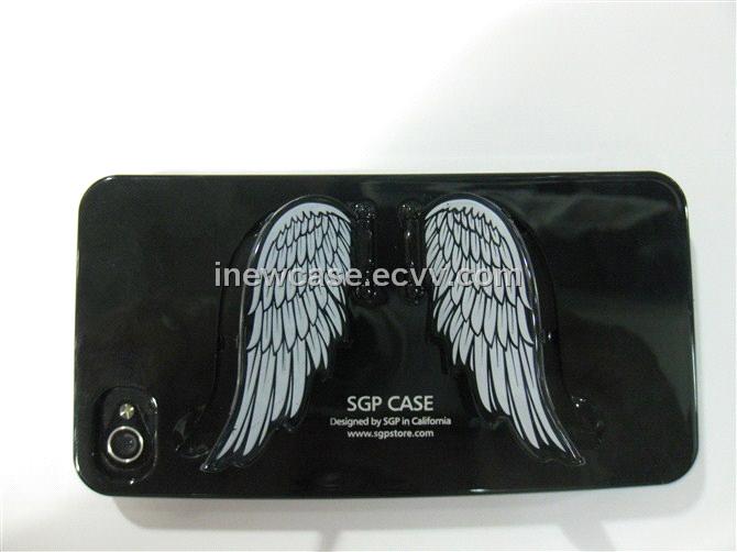 Sell iNewcase SPG Angel Wings Stand Holder Case for Apple iphone 4