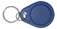 Dark Blue PVC Oval RFID ID Key Tag Printing