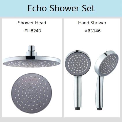 Echo Shower Head Set Plastic Purchasing Souring Agent Echo Shower Head Set Plastic