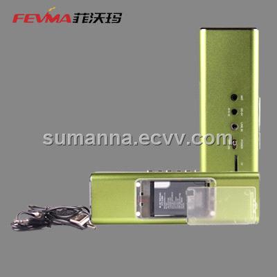 With SD ,FM and USB Slot Portable Mini Speaker