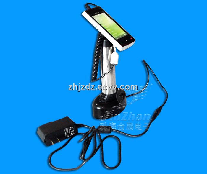 Mobile phone security alarm & charging display stand