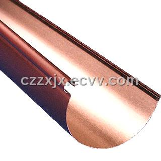 70-165 semi-circular (5 inches, 6 inches, 7 inches) metal water channel roll forming machine