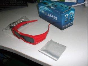 High quality universal active shutter Sony, LG 3 D effect glasses for TVS-SG016