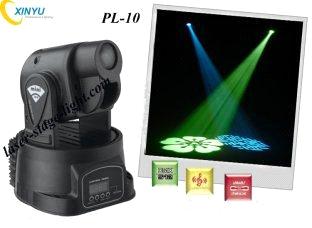 Mini LED Moving Head Lights with DMX512, Sound activate