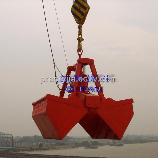 Motor Hydraulic Dual Scoop Grab - Clamshell Grab