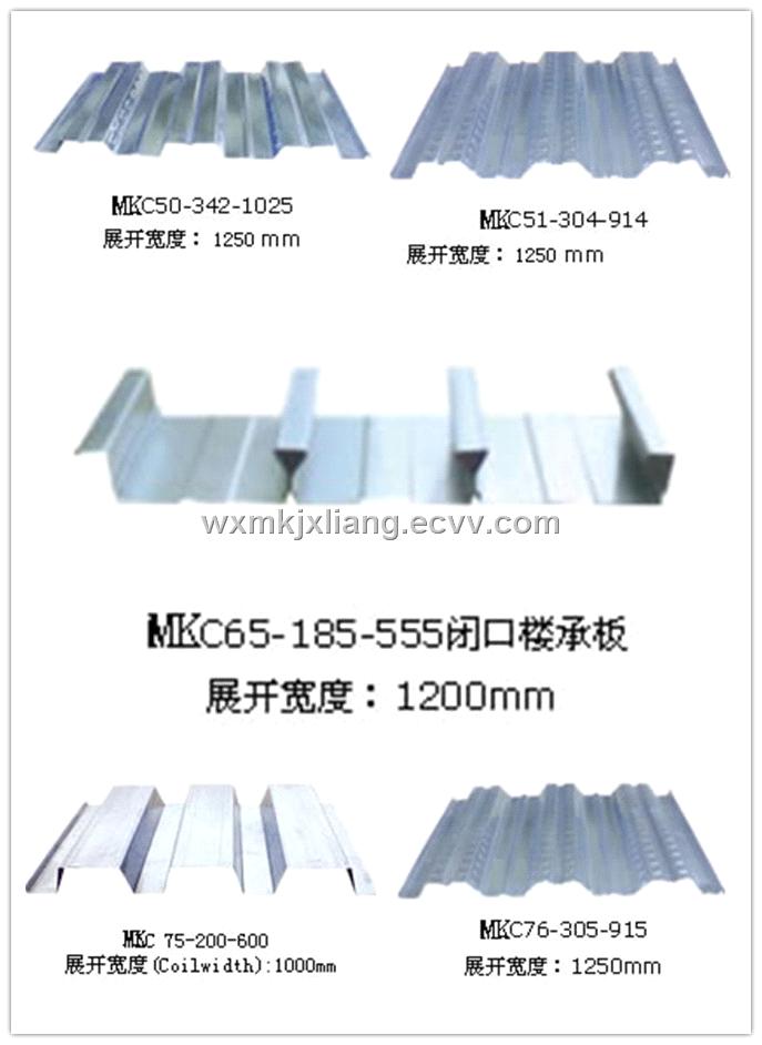 Processing Various Type Of Steel Metal Floor Deck From China