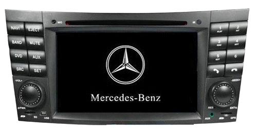 Benz e class car dvd player with gps navigation system (Enco-B105)