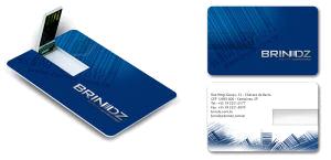 Popular Credit Card USB Flash Drive Customised Logo Printing